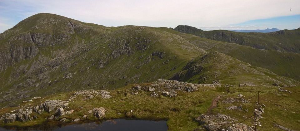 Traverse of Sgurr Thuilm and Sgurr nan Coireachan