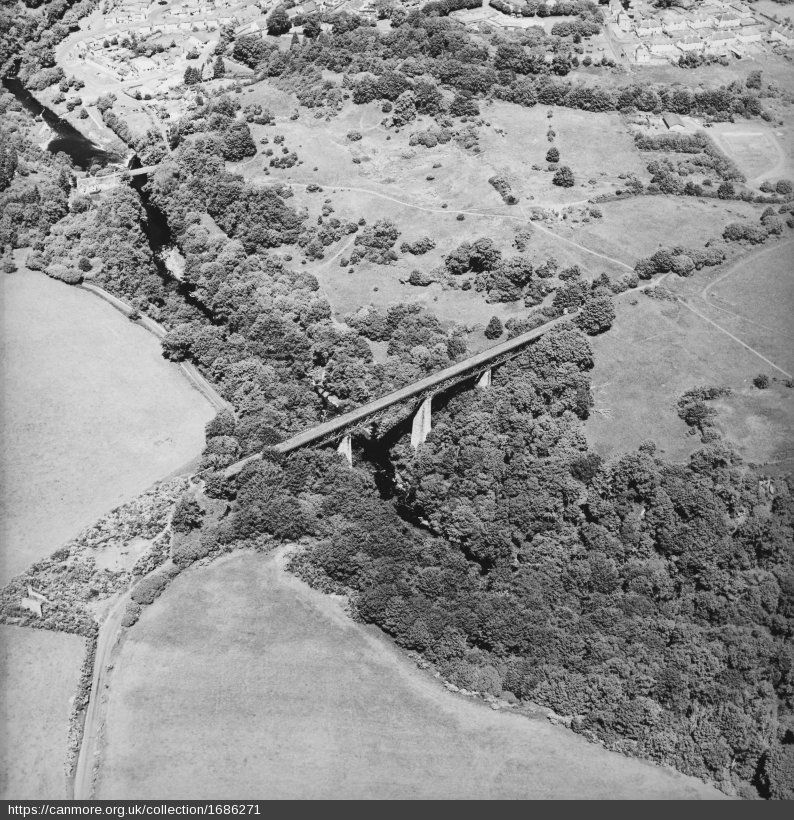 Larkhall Viaduct and Millheugh Bridge over the River Avon