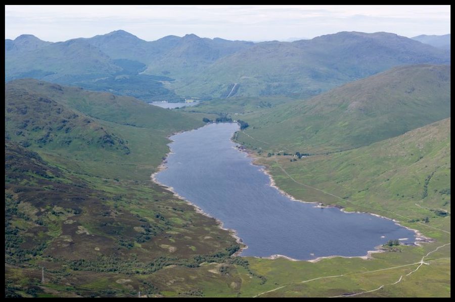 Arrochar Alps above Loch Arklet