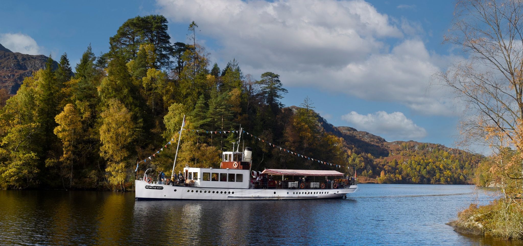 SS "Sir Walter Scott" on Loch Katrine
