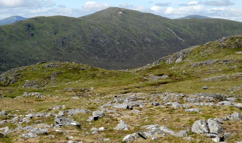 Carn Dearg from Meall na Meoig