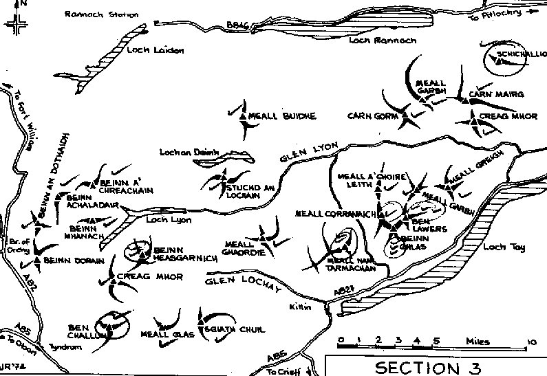 Munros of the Central Highlands