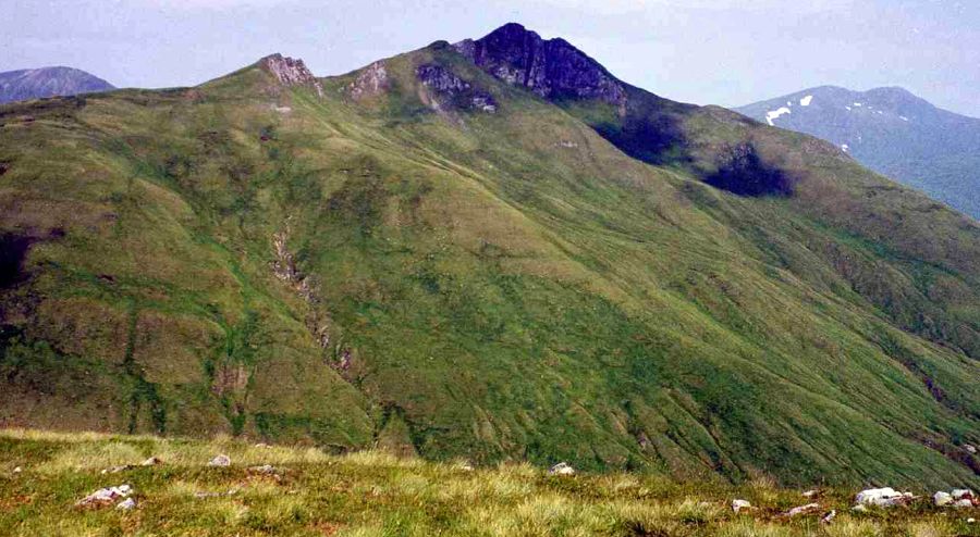 Ciste Dhubh in North Glen Shiel in the NW Highlands of Scotland