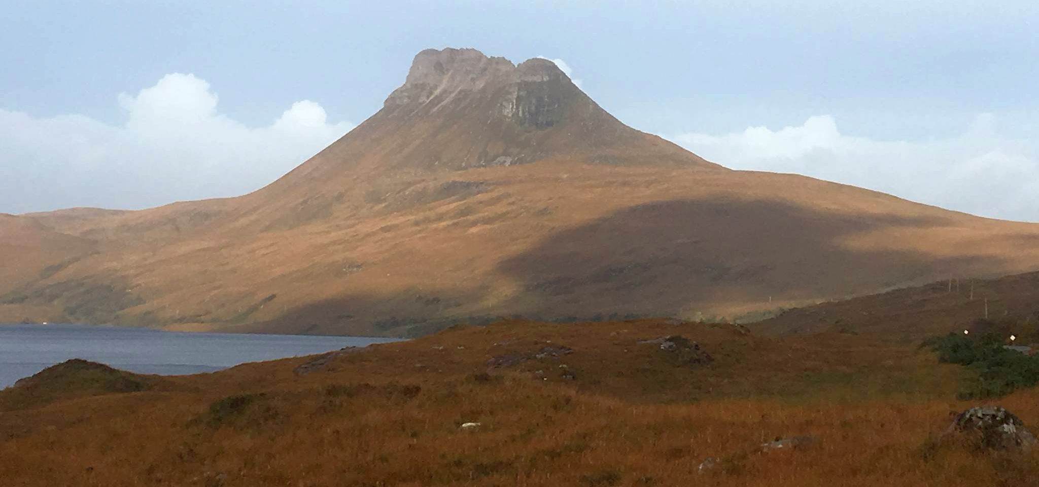 Stac Pollaidh in Wester Ross in the NW Highlands of Scotland