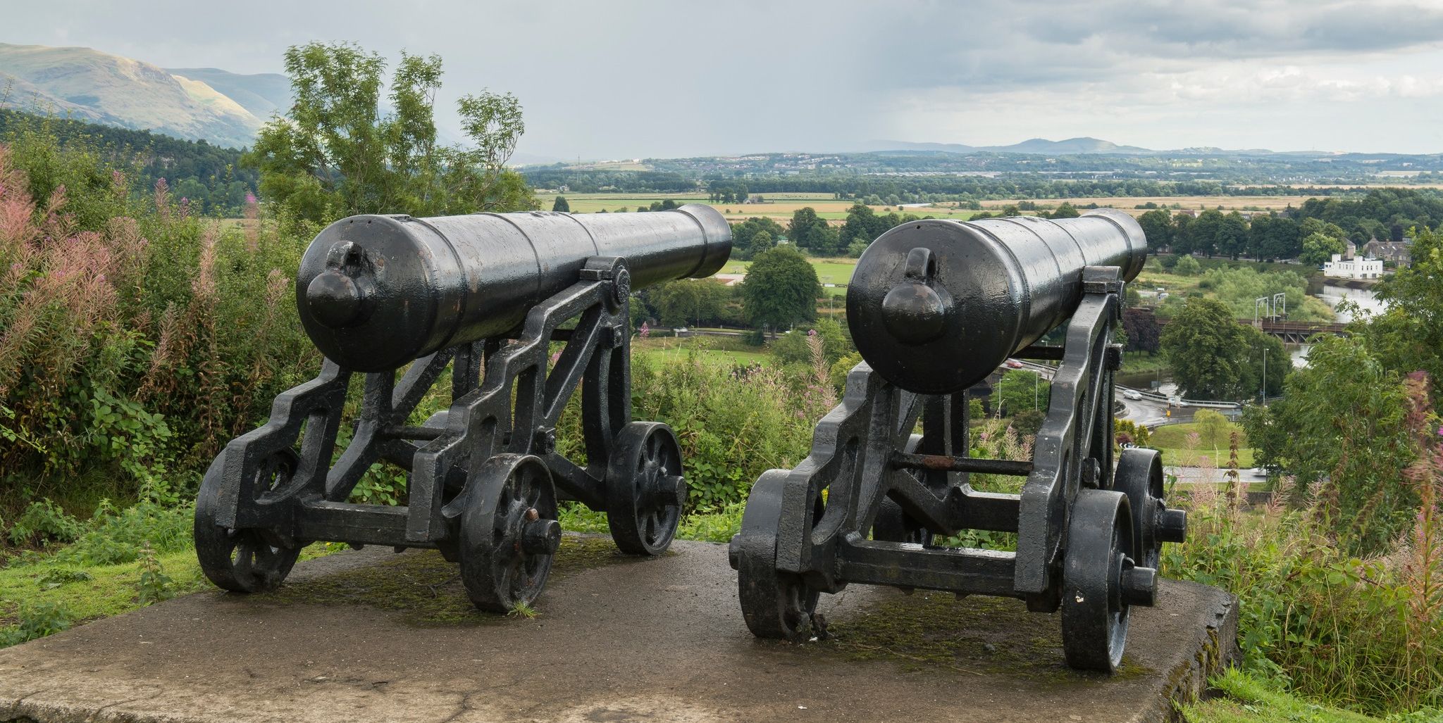 The battlements of Stirling Castle