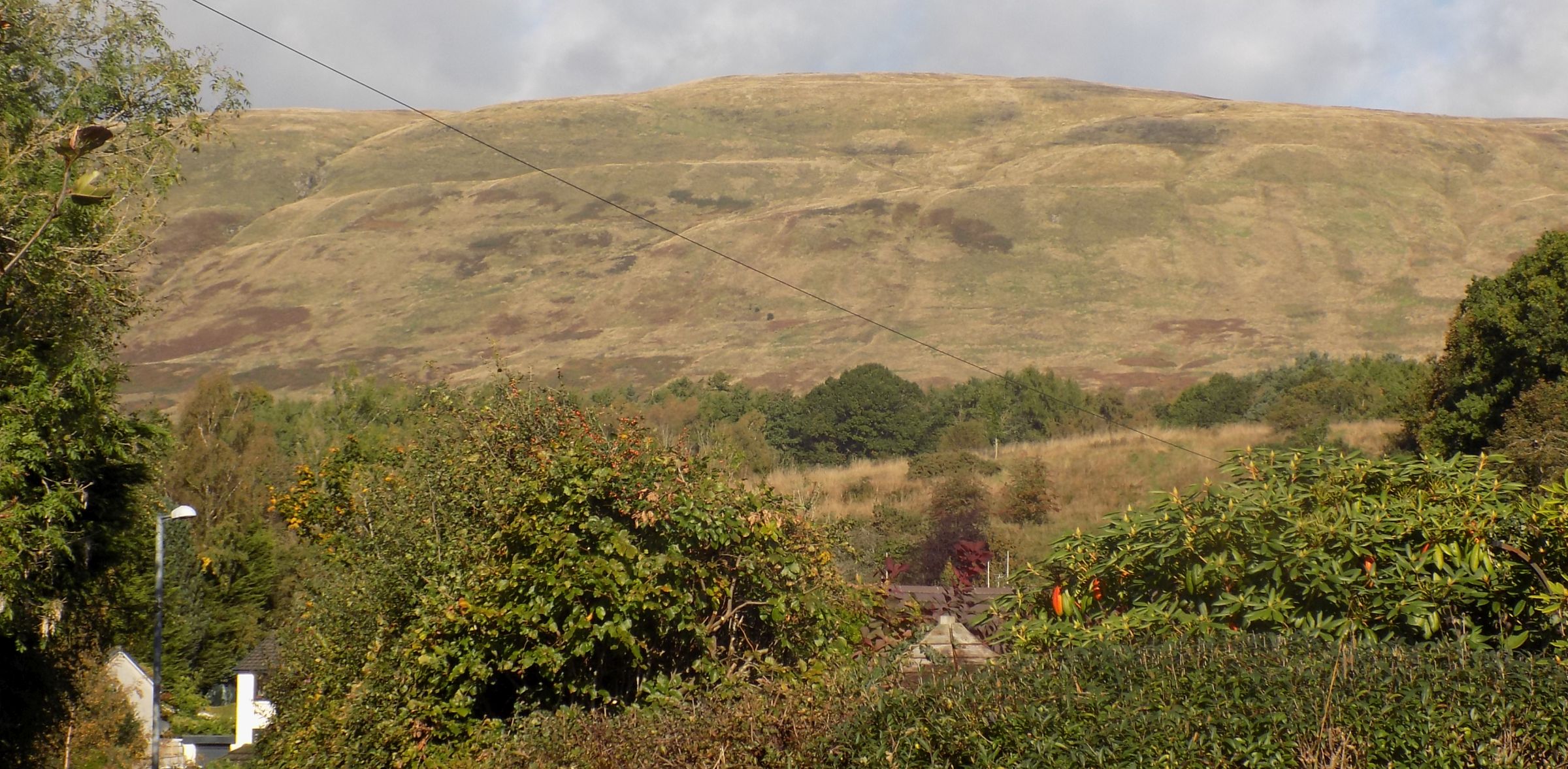 Campsie Fells above Milton of Campsie