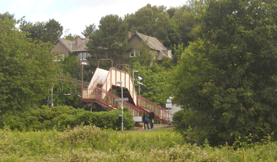 Former Railway Station bridge in Westerton