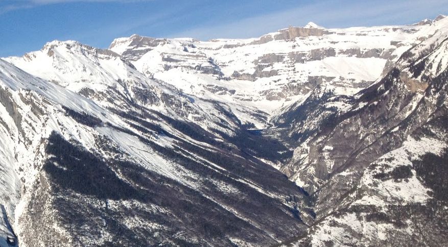 Alps above St. Moritz in the Engadine Valley