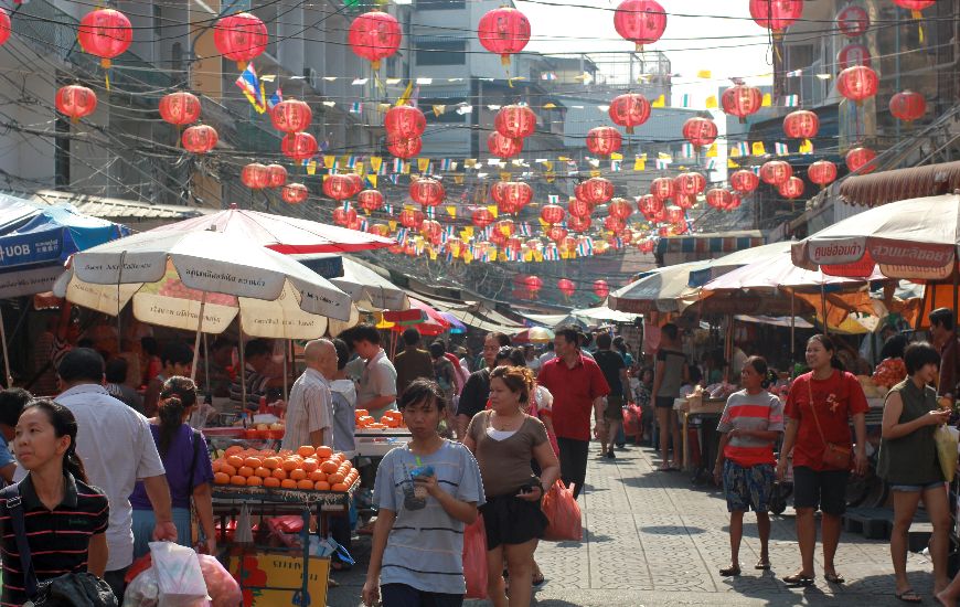 Chinatown in Bangkok