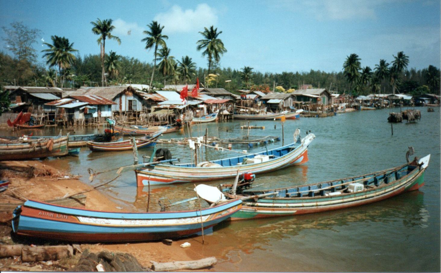 Fishing Village at Narathiwat