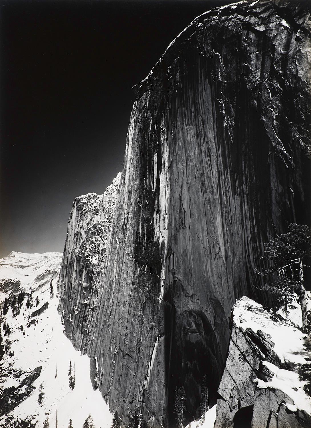 Half Dome granite monolith in Yosemite Valley