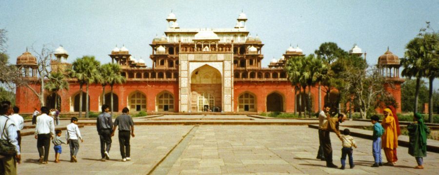 Akbar's Tomb in Agra, India