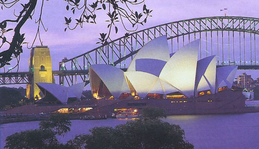 Sydney Opera House and Harbour Bridge